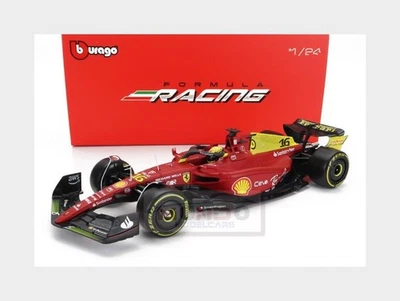 1:24 BURAGO Ferrari F1-75 #16 Monza Gp Italy 2022 Leclerc BU26806-LE-MONZA - Immagine 1 di 2