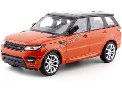 2015 Range Rover Sport Naranja 1:24 Welly 24059 - Photo 1/4