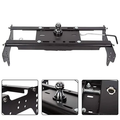 New Complete Underbed Gooseneck Trailer Hitch System For 1999-16 Ford F250 F350 - Image 1 of 4