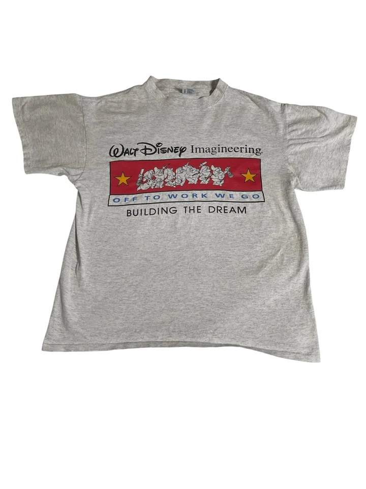 Vintage Walt Disney Imagineering T Shirt Size L Foto 1 de 4