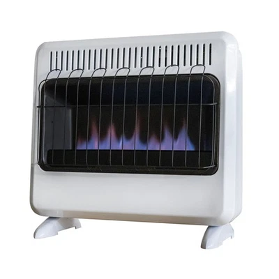 Mr. Heater 30.000 BTU Calentador de llama azul sin ventilación, combustible doble, gas natural, LP, Foto 1 de 4