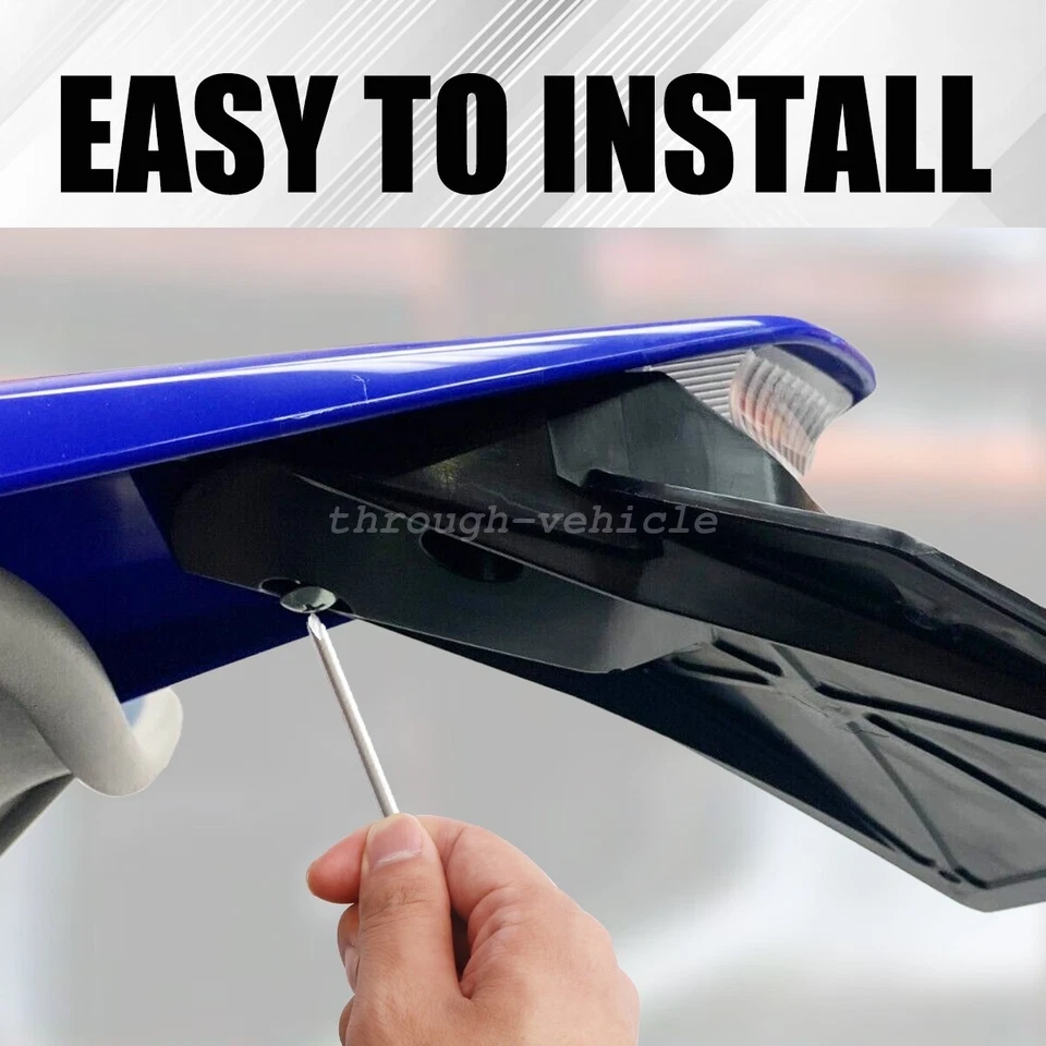 Yamaha WR250F/WR450F 2007-2024 matrícula/montaje de luz trasera/guardabarros trasero Foto 1 de 4