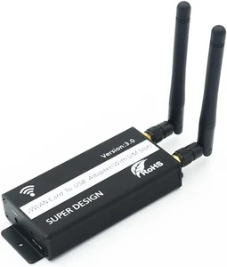 Mini PCI-E to USB Adapter with SIM Card Slot, WWAN/LTE Module Upgrade black  - Afbeelding 1 van 6