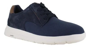 Mens Rockport Bronson Leather Lace Up Smart Casual Trainers Sizes 7 to 10 - Wide - Picture 1 of 3