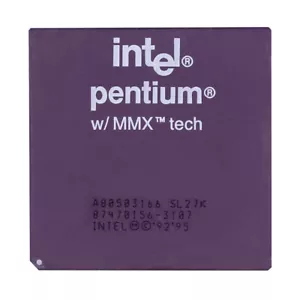 Intel Pentium Mmx SL27K Socket 7 166MHz - Picture 1 of 2