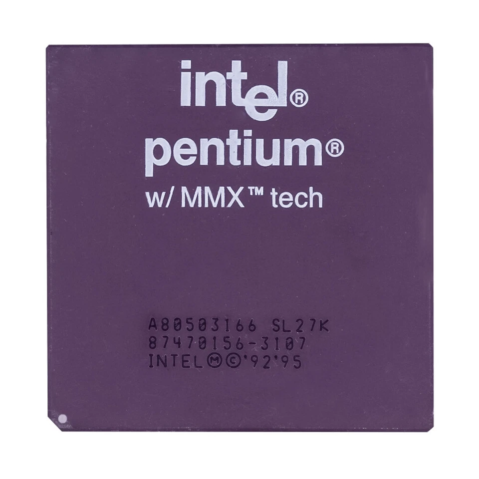 Intel Pentium Mmx SL27K Socket 7 166MHz - Image 1 of 2