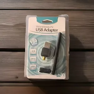 New W/Antenna 150Mbps Mini Wireless USB WIFI Network 802.11n/g/b 2.4GHz - Picture 1 of 8