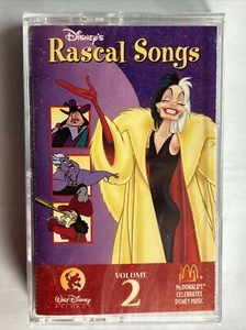Disney's Rascal Songs Volume 2 (Cassette) New Sealed Free Shipping - Picture 1 of 3