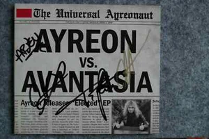 Ayreon vs Avantasia CD Album signed / autograph / signiert - Picture 1 of 3