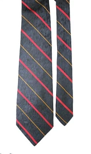 Valentino Silk Tie Diagonal Stripe Lightweight Woven 9.5 cm Width - Picture 1 of 7