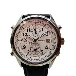 SEIKO Honda Y185-0AA0 Chronograph quartz date mens wristwatch - Picture 1 of 6