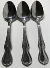 (3) Waterford BARON’S COURT Stainless Place Oval Soup Spoon 18/10 Flatware 7"