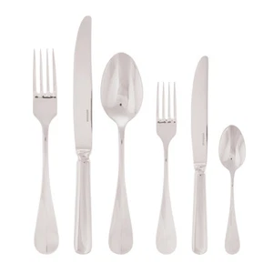 Sambonet - BAGUETTE Handle Cable Orfèvre - Cutlery 72 Pieces X 12 Persons - Picture 1 of 4