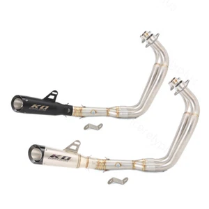 Silenciador de tubo delantero sistema de escape Tracer 7 para Yamaha YZF-R7 2021-2025 MT07 FZ07 - Imagen 1 de 16