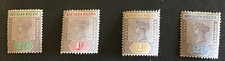 Northern Nigeria Victoria Definitives Part Set SG1/4 Mint £43.00 in 2018