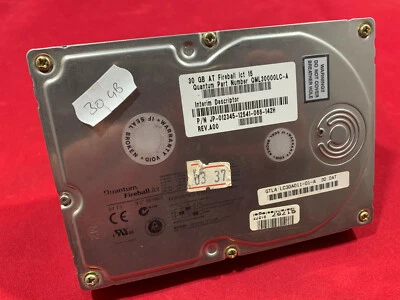 Quantum Fireball 30GB 3.5" IDE Hard Drive QML30000LC-A Ex Acorn RISC OS? Tested - Image 1 of 4