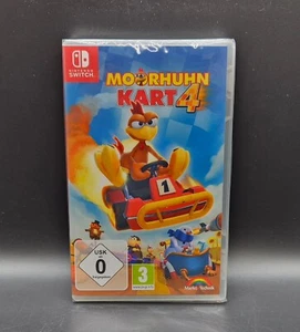 Nintendo Switch Spiel: Moorhuhn Kart 4 Neu/Sealed - Picture 1 of 3
