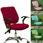 Elastic Armchair Computer Chair Cover Office Chair Slipcover Split Seat Cover