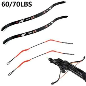 60/70 Pound Carbon Steel Crossbow Bowstring 24 Strand 16.73 Inch Bow Acessories - Picture 1 of 24