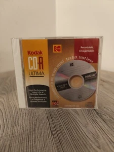 Kodak CDR Ultima Recordable Compact Disc 650MB 74 Min Brand New Sealed - Photo 1/2