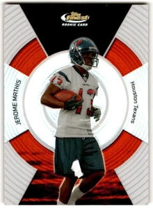 2005 Finest Refractor Jerome Mathis Rookie /399 #133 Houston Texans - Picture 1 of 2