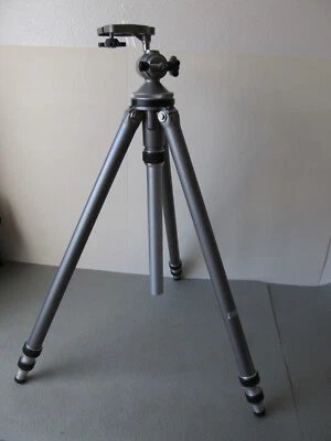 Gitzo 204 Treppiede Industria Reporter con Testa Pan-Tilt - Immagine 1 di 4