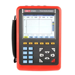 UNI-T UT285C Three Phase Power Quality Analyzer TRMS 1000A Current Clamp THD DPF - Picture 1 of 18