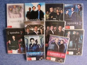 SPOOKS COMPLETE SEASON 1 TO 10 & FINAL DVD TV PETER FIRTH MATTHEW MACFADYEN 9 8 - Picture 1 of 12