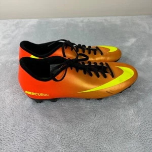 Nike Mercurial Victory IV FG Men 10.5 US Football Boots Orange Soccer 573873-778 - Picture 1 of 12