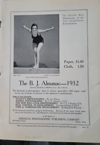 1932 American Photographic Publishing Co woman diver diving vintage ad - Picture 1 of 1