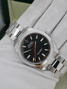 Rolex Milgauss Watch Ref 116400, Excellent Condition, Black 2011 Box & Papers - Picture 1 of 21