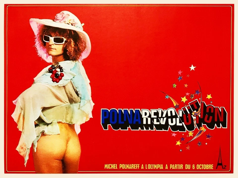 POSTERSANDCO POLNAREFF OLYMPIA Rjbn - POSTER HQ 60x80cm d'une AFFICHE VINTAGE