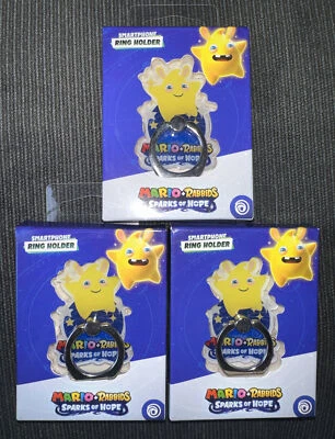 3-Nintendo Mario + Rabbids Sparks of Hope Smartphone Ring Holder Exclusive Promo - Image 1 of 4