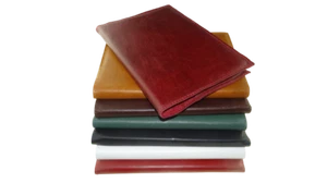 Journal A5 Diary Notebook Refillable 46 SOLD Travel Teacher book UK Real Leather - Picture 1 of 12