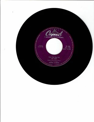 Wanda Jackson ROCKABILLY45(CAPITOL 7P-105)MeanMeanMan/EveryTimeTheyPlayOurSong - Image 1 of 2