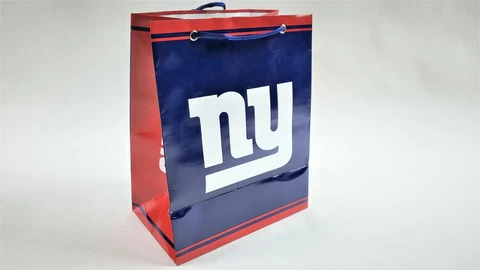 NFL New York Giants Medium Sized Gift Bag M M Cover