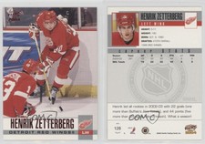 2003-04 Pacific Red Henrik Zetterberg #128