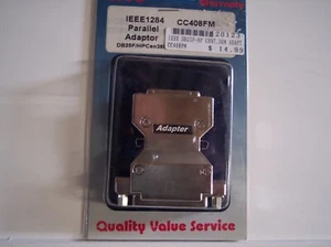 DB-25 (EEE-1284) Female to Mini/Micro Centronics 36 (HPCN36) Male Adapter - Picture 1 of 4
