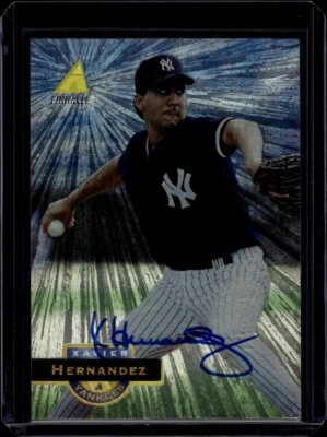 1994 Pinnacle #471 Autographed Xavier Hernandez Trading Card - Image 1 of 2