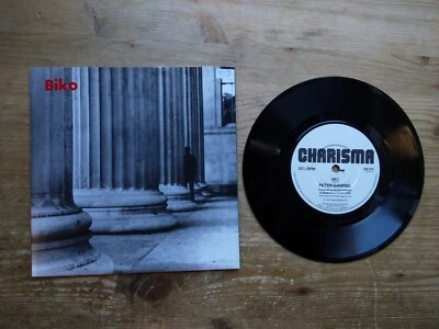 Peter Gabriel Biko / Shosholoza / Jetzt Kommt Die Flut EX 7"Vinyl Record CB370 - Image 1 of 2