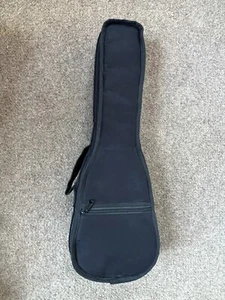 Ohana Ukulele Concert Size Ukulele Travel Bag Only Case Backpack Fabric Black - Picture 1 of 6