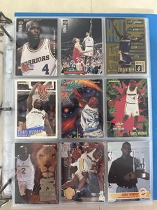 Chris Webber 63 Card Lot – NBA Legend Hall of Famer - Picture 1 of 7