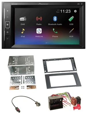 Pioneer DAB MP3 2DIN Bluetooth USB Autoradio für Ford Fusion Transit Kuga 05-12 - Bild 1 von 4