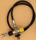 Druckluft - Füllschlauch für Coltri Kompressoren mit Füllventil, Absperrventil