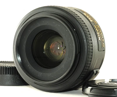 US include tax Nikon AF-S Nikkor 35mm f/1.8G DX Lens w/ Caps From Japan - Image 1 of 4