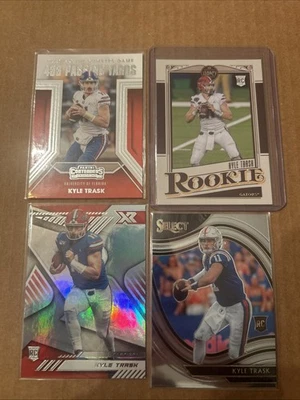 Kyle Trask Florida 4 Card Rookie Lot - Image 1 of 3