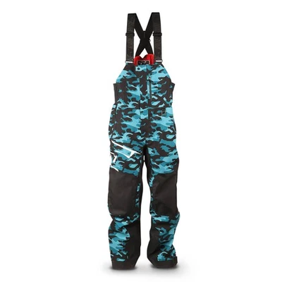 509 Evolve Snowmobile Bibs Shell Water/Windproof Sharkskin Camo Snow Pants - Image 1 of 3