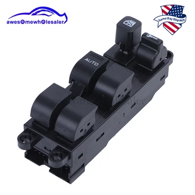 Interruptor de ventana Power Master 254019E000 para Nissan Altima 2000-04 Xterra 1998-02 Foto 1 de 4