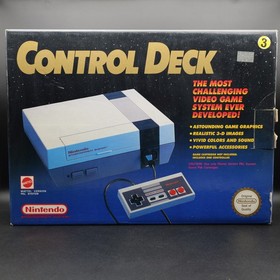 NES Control Deck - Nintendo Entertainment System / NES Boxed Console - PAL