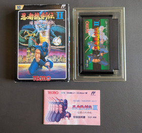 Ninja Gaiden Ryukenden 2 CIB - Nintendo Famicom (NES) Japan - Tested & Working